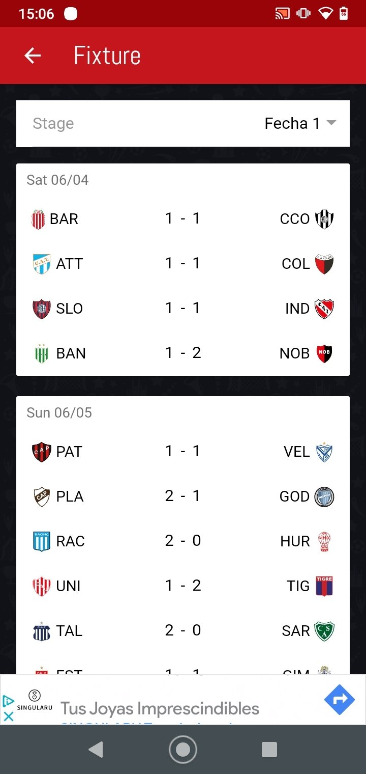 Prode futbol